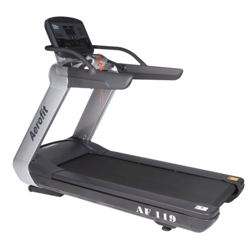 High-performance Aerofit AF-119 Treadmill for gym workouts with speed and incline controls
