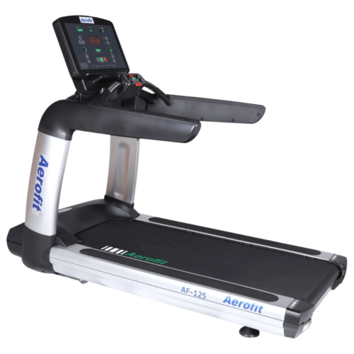 Buy Aerofit AF-125 Treadmill with LED display, speed controls, and comfortable handles.