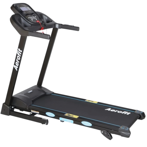 Aerofit AF-522 Treadmill in a transparent background that is made for home use