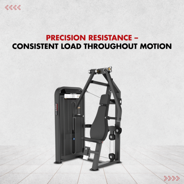 Everise Fitness Chest Press EV7021 (Evolution Series) - Image 2