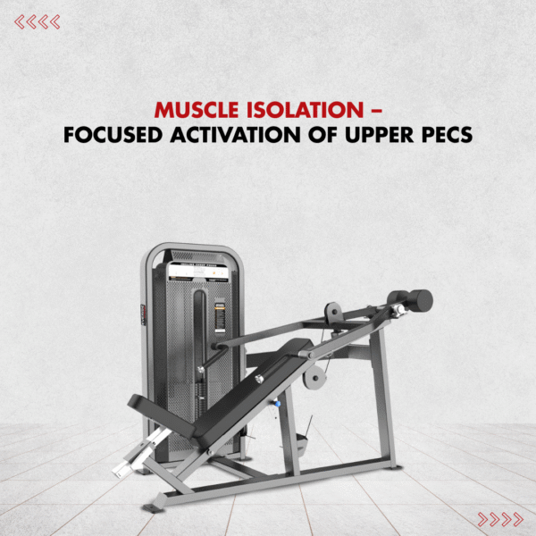 Everise Fitness Incline Chest Press EV7022 (Evolution Series) - Image 2