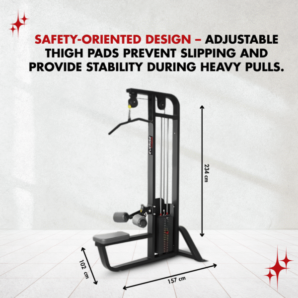 Everise Fitness DY5032 Lat Pull Down (Dynamic Series) - Image 3