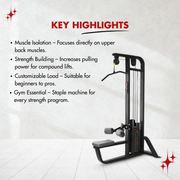 Everise Fitness DY5032 Lat Pull Down (Dynamic Series) - Image 5
