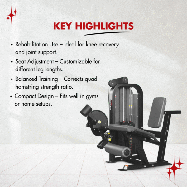 Everise Fitness DY5003 Leg Extension (Dynamic Series) - Image 5