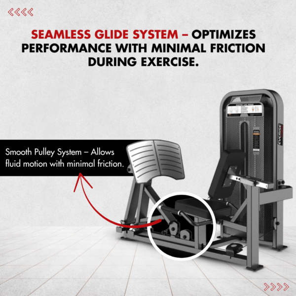 Everise Fitness Seated Leg Press EV7006 (Evolution Series) - Image 4