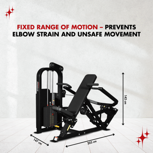 Everise Fitness DY5011 Shoulder Press (Dynamic Series) - Image 3