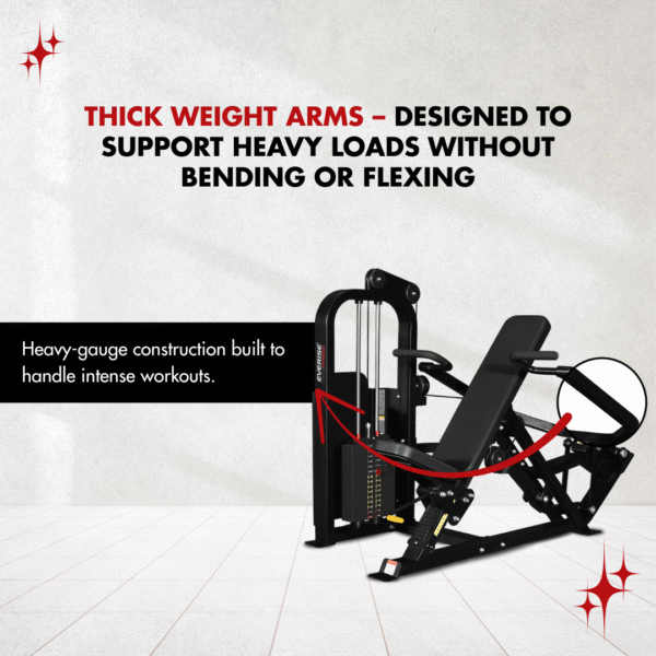 Everise Fitness DY5011 Shoulder Press (Dynamic Series) - Image 4