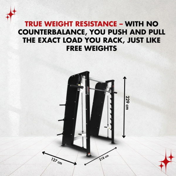 Everise Fitness Smith Machine (No Counter Balance ) IM8026 (Imperia Series) - Image 3