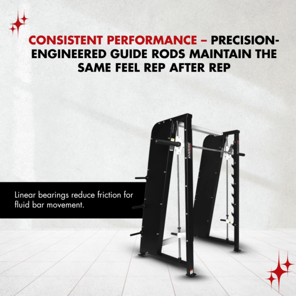 Everise Fitness Smith Machine (No Counter Balance ) IM8026 (Imperia Series) - Image 4
