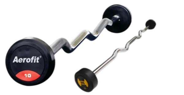 FIXED BARBELL-CURL RODS