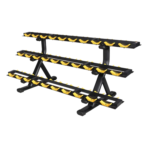 Aerofit AF-2818 Dumbbell Rack (Three Layers) (AERO LITE SERIES)