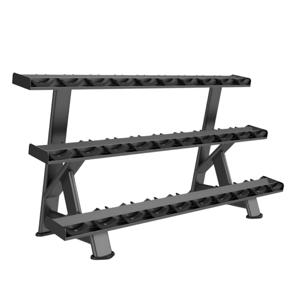 Aerofit AF-4476 3 Tier Dumbbell Rack (NEO APPLE SERIES)