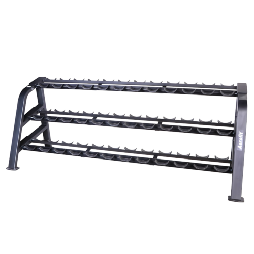 Aerofit AF-7710 Dumbbell Rack 6 Pair 3 Tier