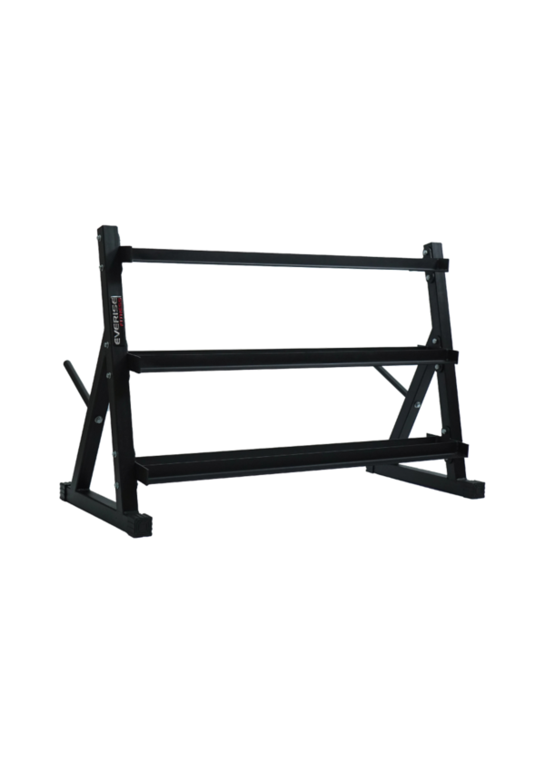 Everise Fitness EL-924 Dumbbell Rack 4 Feet 3 Tier