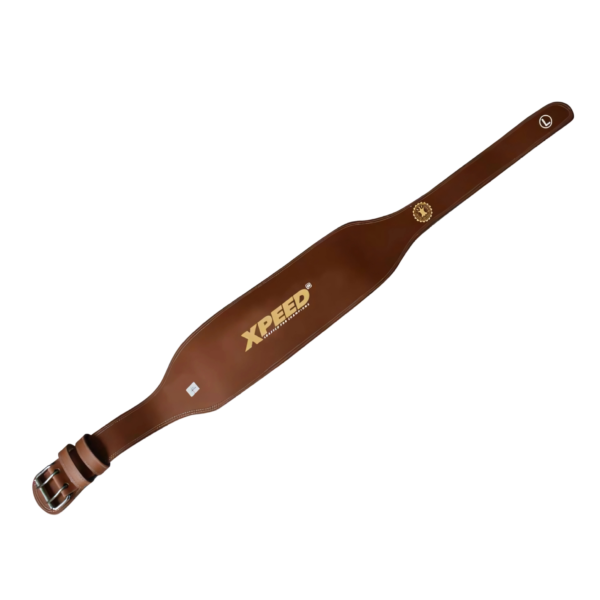 XPEED XP-1004 ALL LEATHER WEIGHT LIFTING BELT 6" PREMIUM VEG-TAN