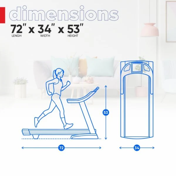 AEROFIT AF-430 Treadmill - Image 6