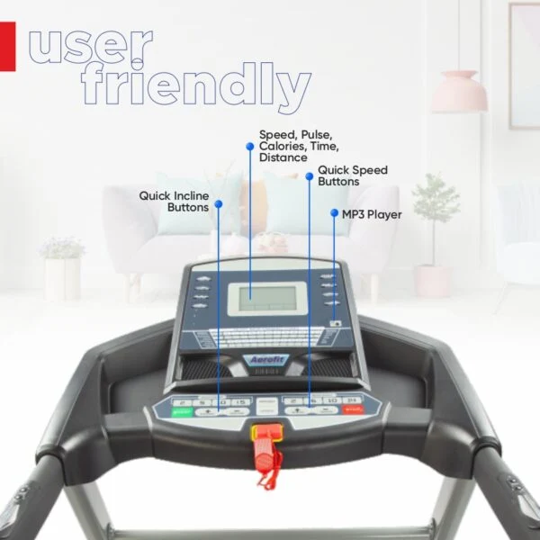 AEROFIT AF-430 Treadmill - Image 8