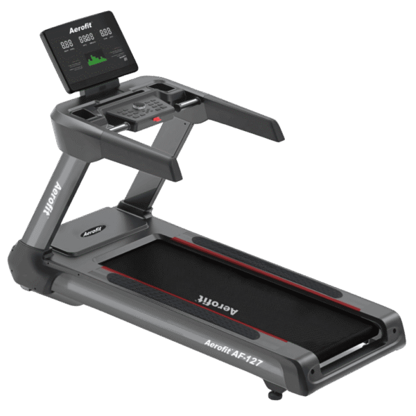 High-performance Aerofit AF-127 Treadmill for commercial cardio training.
