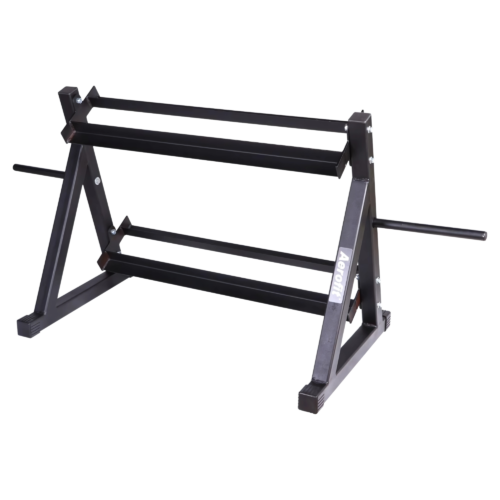 Aerofit AF-7704 Dumbbell Rack 3Ft 2 Tier With 2 Plate Holder