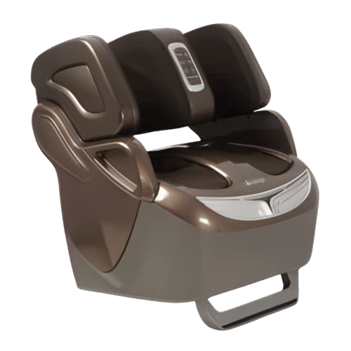 PowerMax Fitness - Indulge IF-868 Foot and Leg Massager I Compact Dimensions I 95W Powerful Motor I Upper Part Multi Angle Adjustability I Spa-like Relief at Home