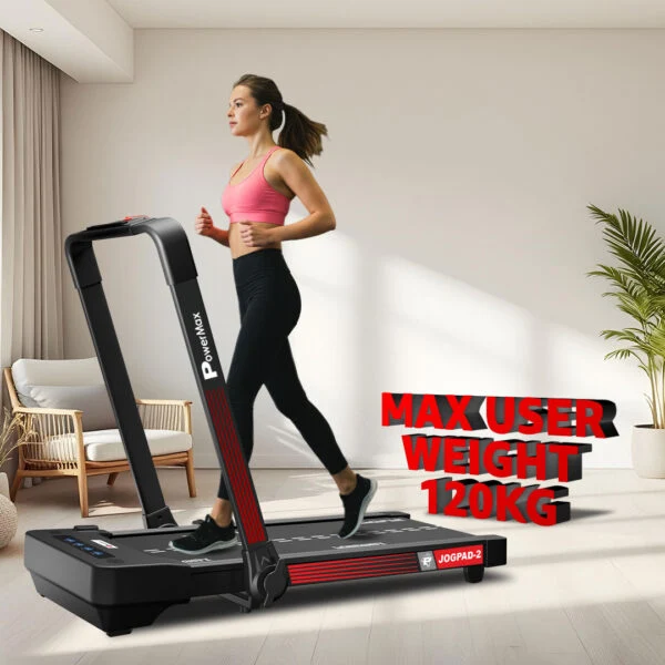 JogPad-2 Motorized Treadmill with Remote Control - Image 9