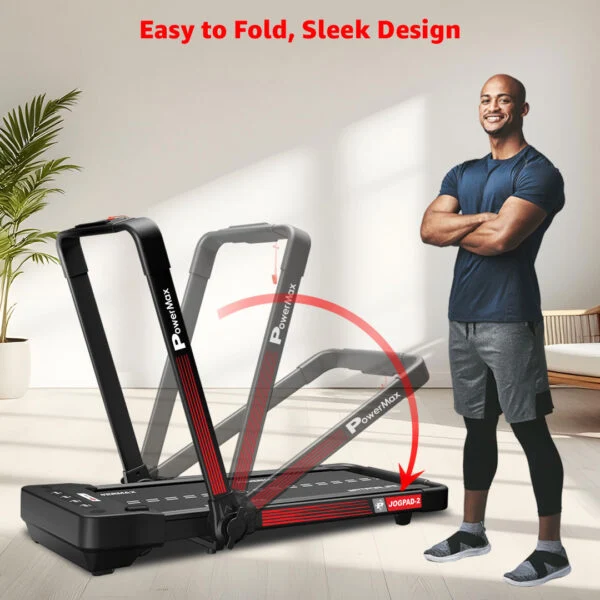 JogPad-2 Motorized Treadmill with Remote Control - Image 7