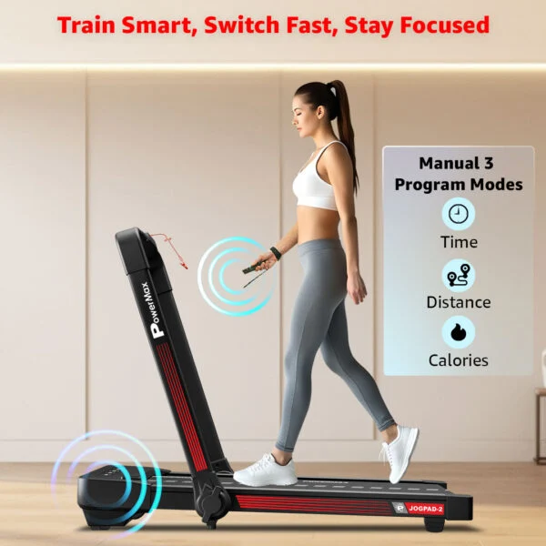 JogPad-2 Motorized Treadmill with Remote Control - Image 8