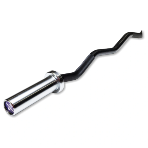 Buy Aerofit Curl Black Chrome Barbell Online