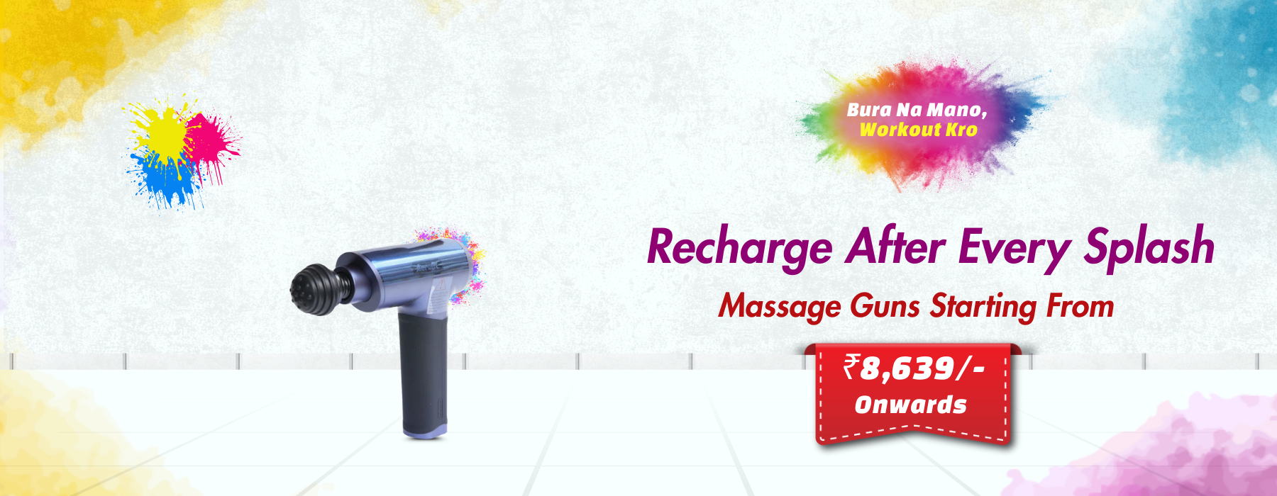 Holi Massage Gun - 4