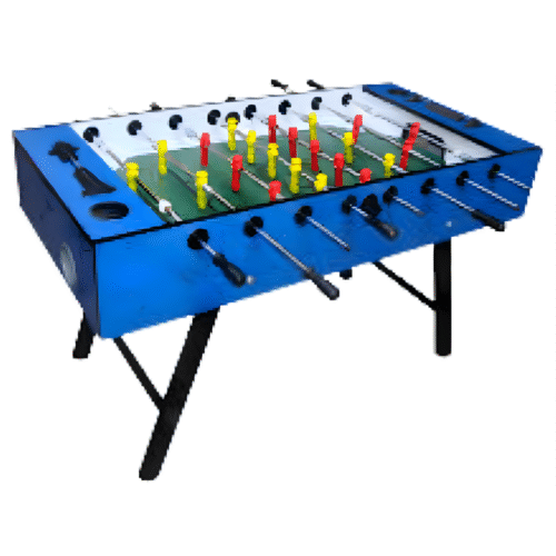 Foosball Supremo - Blue I Matte Finish I Modern Look I High-Quality Plywood