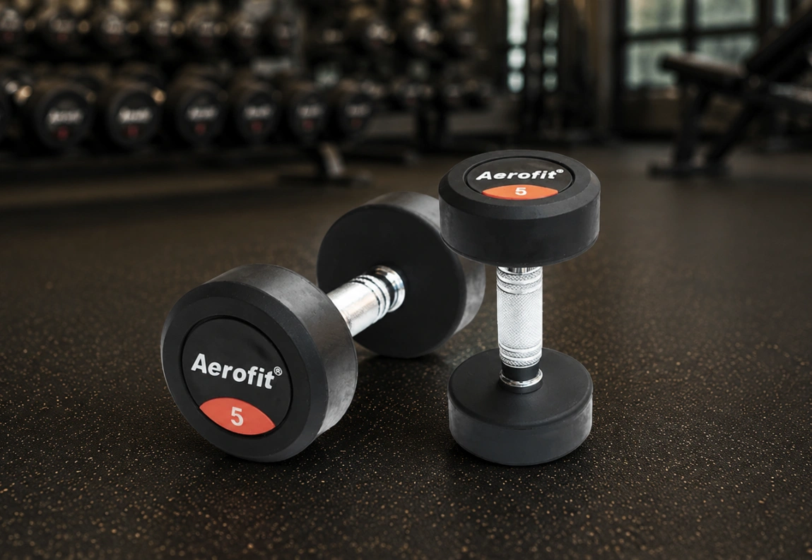 Aerofit Weights and Bars for Strength Training