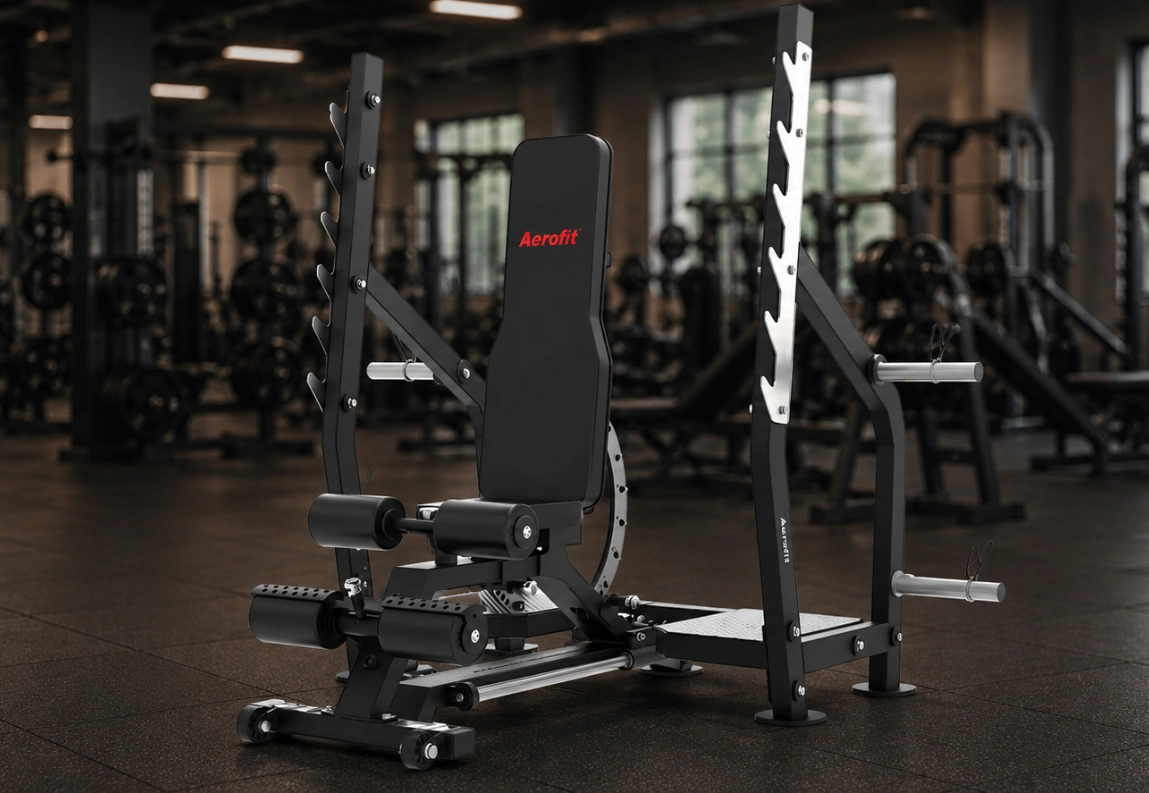Explore Commercial Benches and Racks Built for Professional Gyms.