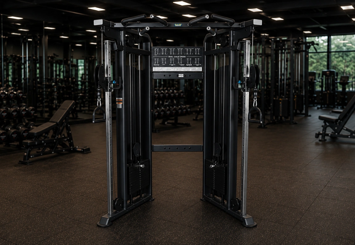 Commercial functional trainers for versatile strength workouts