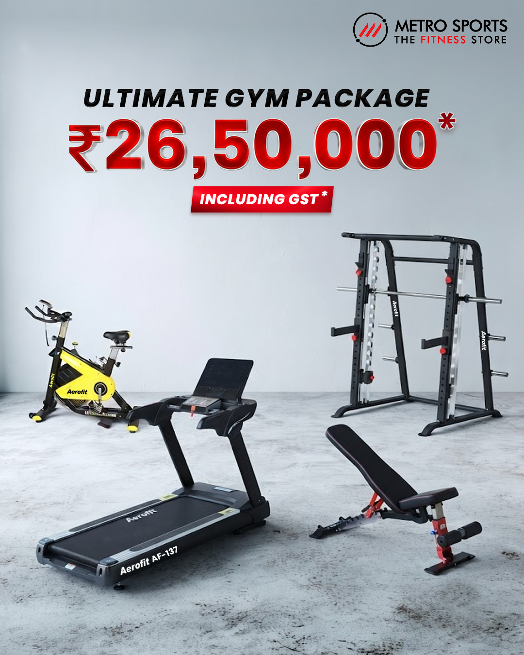 Commercial Gym Equipment Package