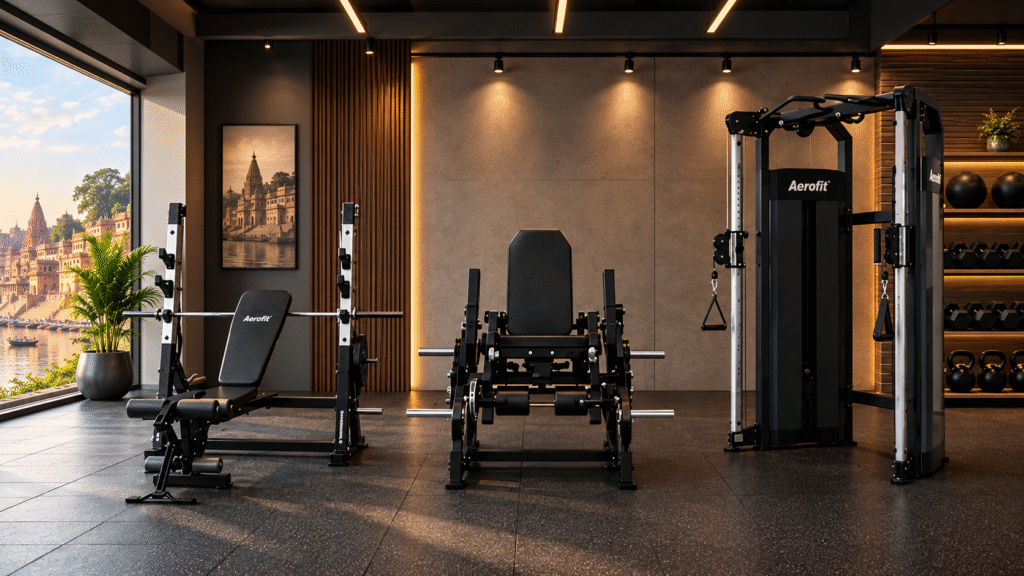 Strength training machines for commercial gyms
