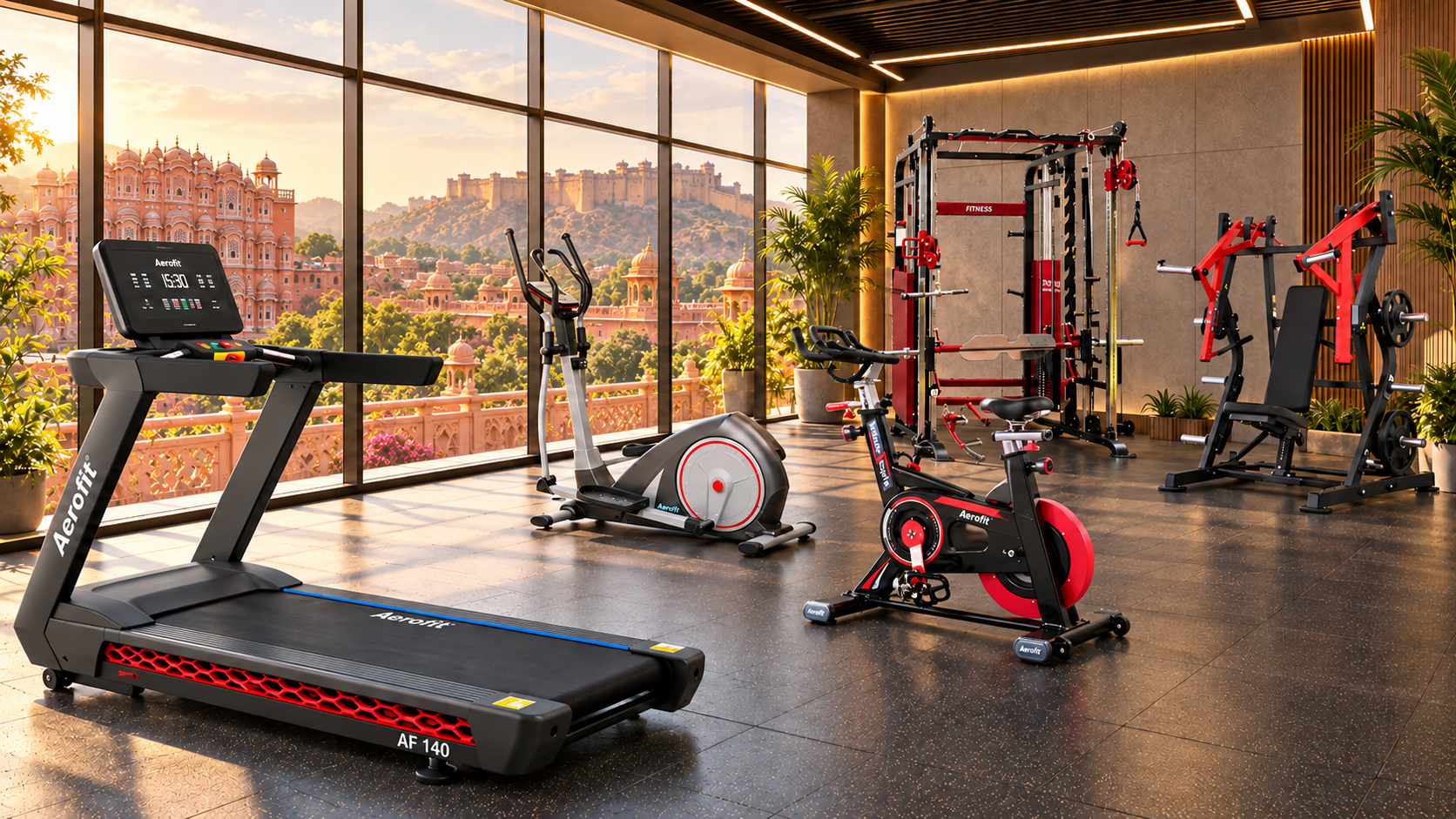 Metro Sports gym equipment supply and installation in Rajasthan