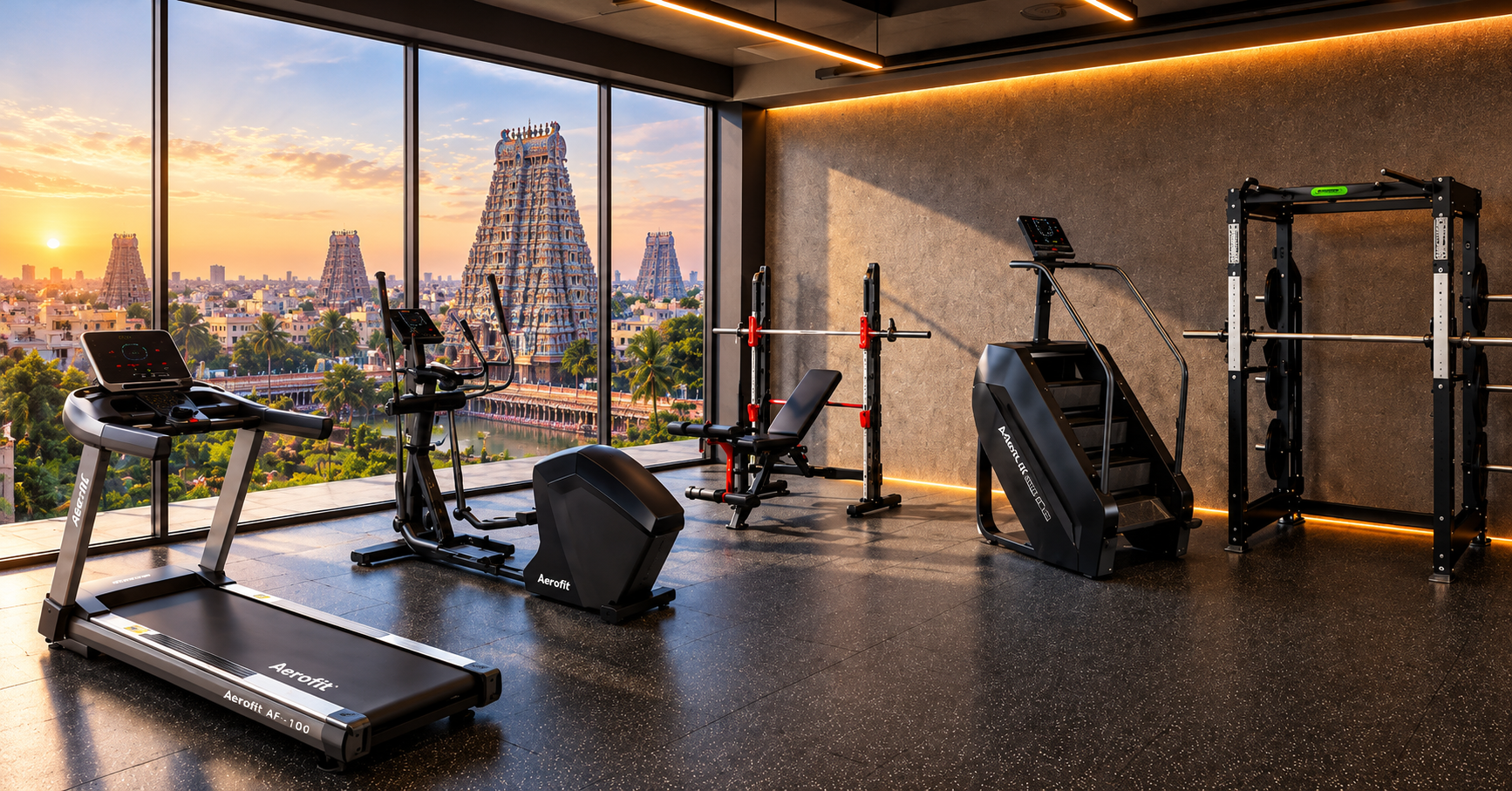 Metro Sports gym equipment supply and installation in Tamil Nadu