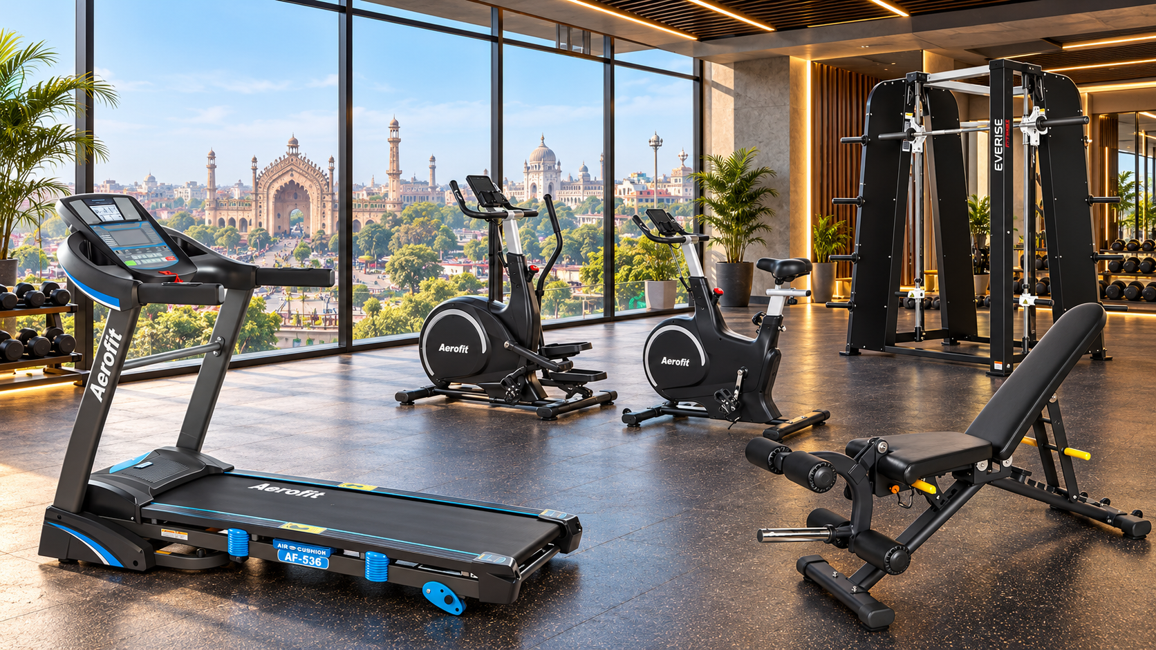 Metro Sports gym equipment supply and installation in Uttar Pradesh