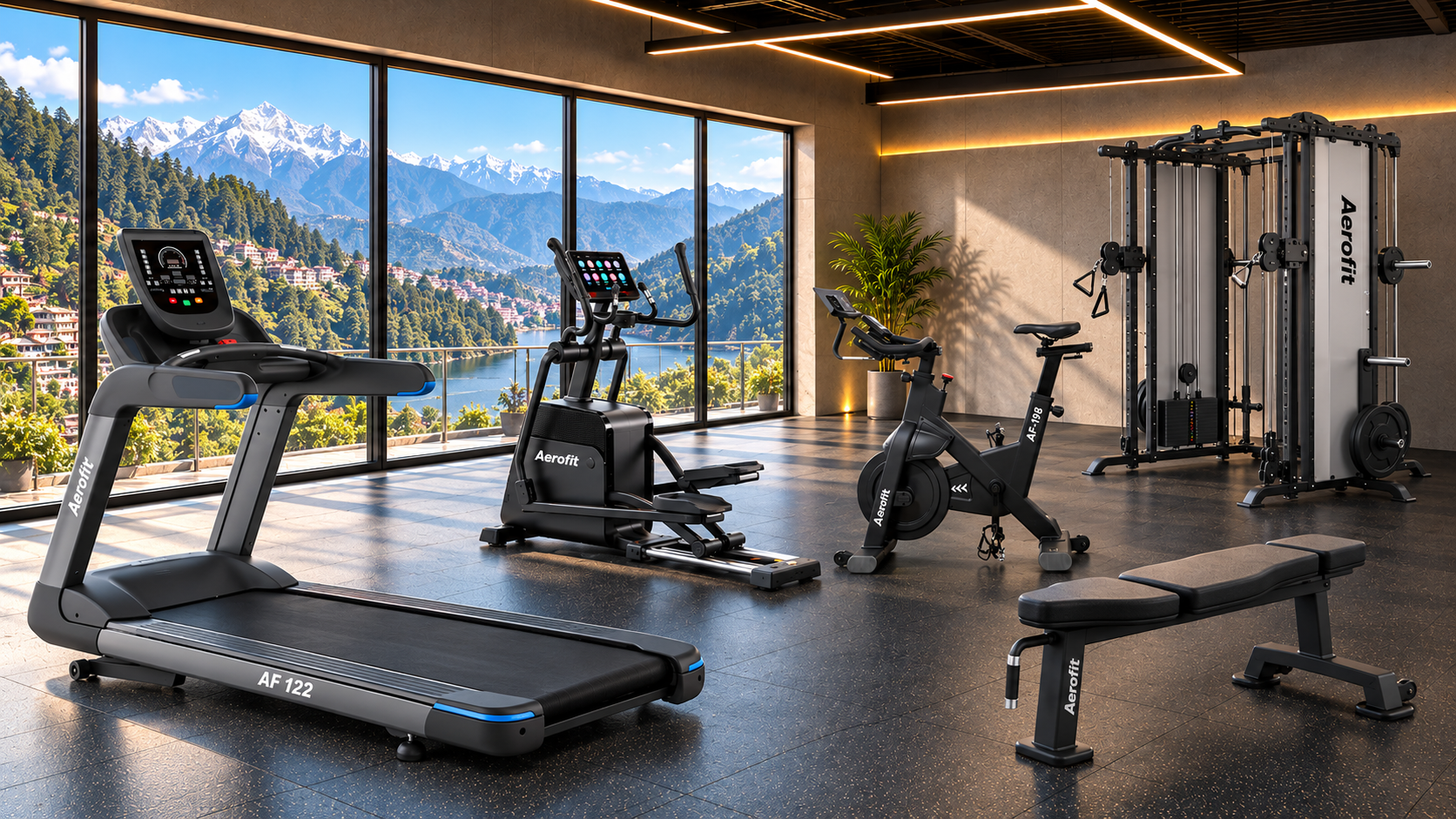 Metro Sports gym equipment supply and installation in Uttarakhand