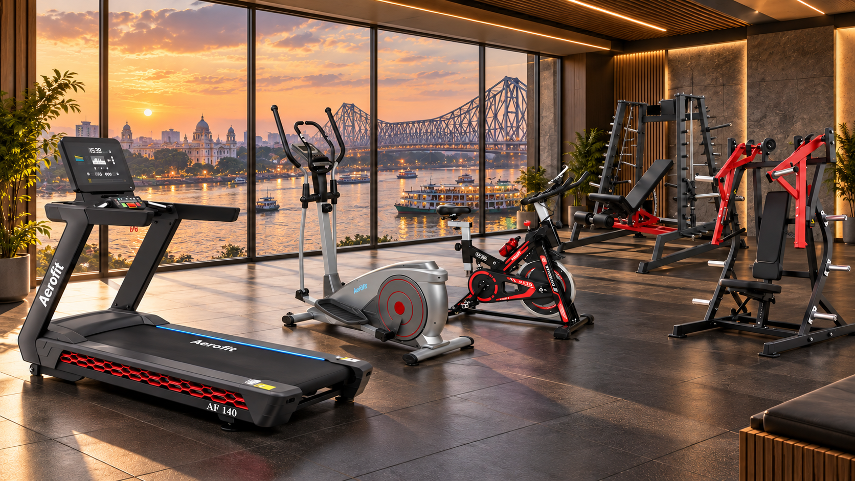Metro Sports gym equipment supply and installation in West Bengal