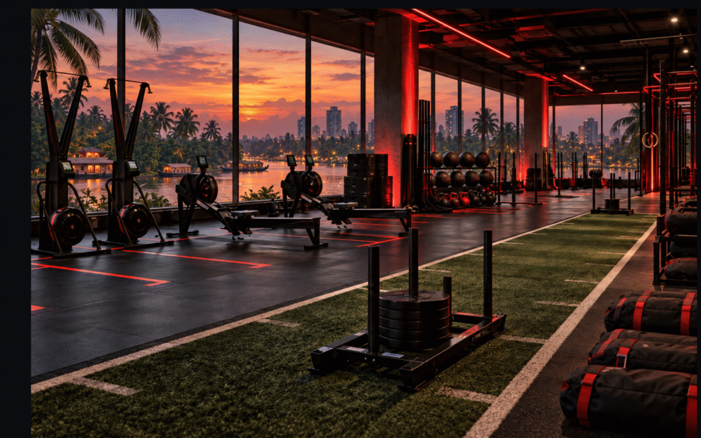 Metro Sports gym equipment supply and installation in Kerala