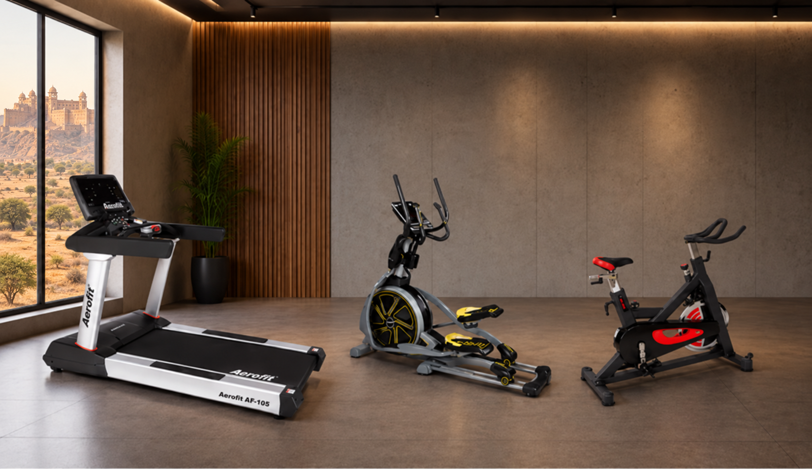 Commercial treadmills and cardio machines for gyms in Rajasthan