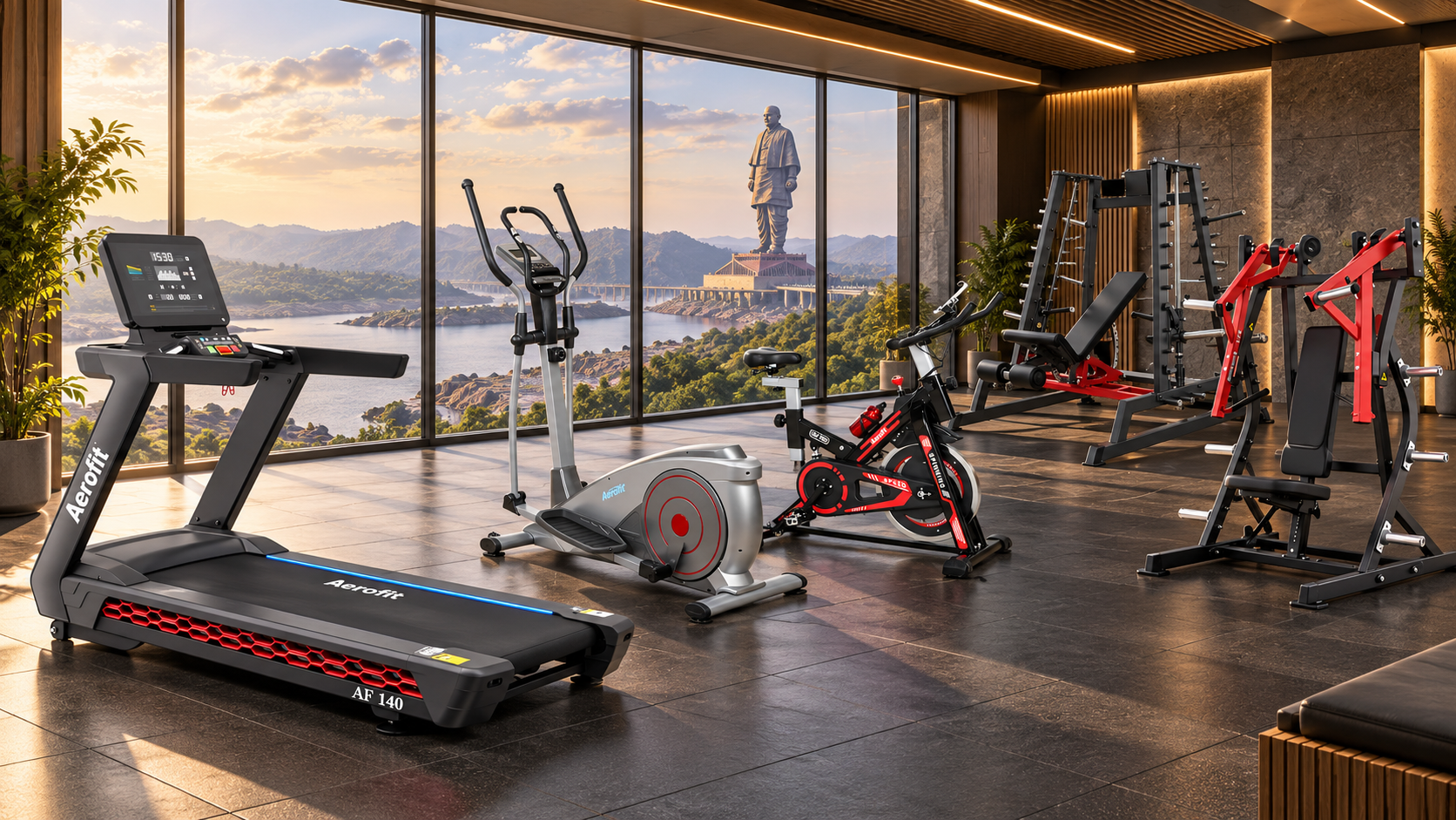 Metro Sports gym equipment supply and installation in Gujarat
